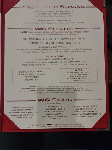 Steak House «WiseGuys», reviews and photos, 1513 Main St, Hilton Head Island, SC 29926, USA