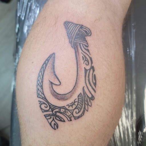 Explore hell hound tattoo ideas, creative tattoo ideas in Kailua Kona, available at Packing Ink Tattoos