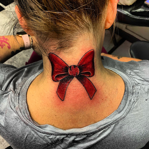 Explore cycle tattoo ideas, creative tattoo ideas in Hudson Falls, available at ALTERED ADDICTION TATTOOS