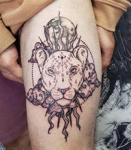 Explore pistol tattoo ideas, creative tattoo ideas in Carefree, available at Lucid Arts - Design & Tattoo