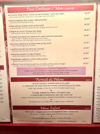 Menu / carte de Restaurant Aline et H à Le Puy-en-Velay