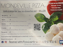 Carte du MondevillePizza91 à Mondeville