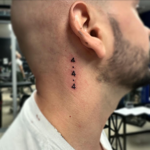 Explore barber pole tattoo ideas, creative tattoo ideas in Hialeah, available at Ink Demons