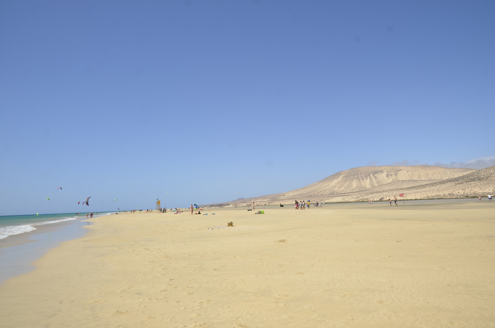 Zdjęcie Playa de Sotavento de Jandia - popularne miejsce wśród znawców relaksu