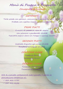 La Mangiatoia osteria locanda à Sesto ed Uniti carte