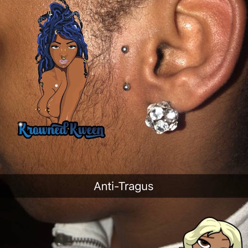 Explore crescent city tattoo ideas, creative tattoo ideas in Birmingham, available at Krowned Kweens Piercing Palace