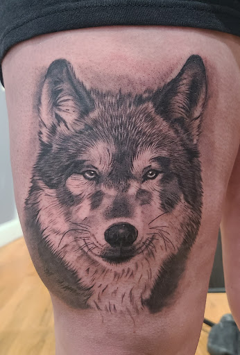 Explore grunge tattoo ideas, creative tattoo ideas in Mount Arlington, available at Fox & Fern Tattoo