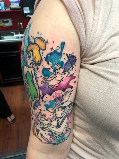 Explore mikasa tattoo ideas, creative tattoo ideas in Largo, available at Alchemy Tattoos and Body Piercings