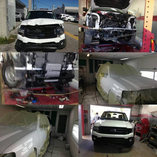 Auto Body Shop «Commerce Lane Body Shop Inc», reviews and photos, 5884 Commerce Ln, South Miami, FL 33143, USA
