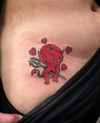 Explore legs tattoo ideas, creative tattoo ideas in Libertyville, available at Lucky Seven Tattoo