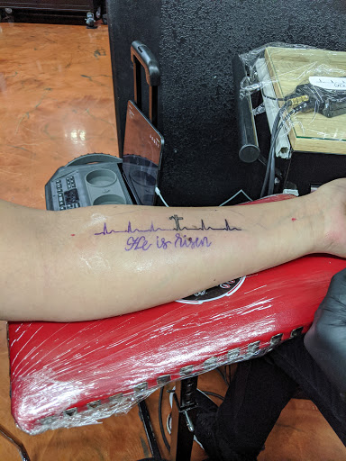 Explore couple name tattoo ideas, creative tattoo ideas in Coeur D Alene, available at Jojos Tattoo & Body Piercing