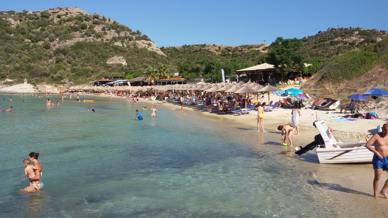 Photo of Klimataria beach with partly clean level of cleanliness