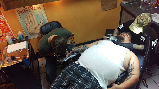 Explore motionless in white tattoo ideas, creative tattoo ideas in Indianapolis, available at Big Time Tattoos and Piercings