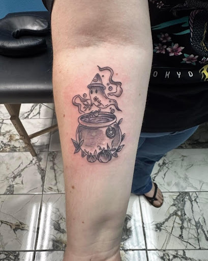 Explore small hip tattoo ideas, creative tattoo ideas in Foley, available at Symbolic Ink Tattoo Studio