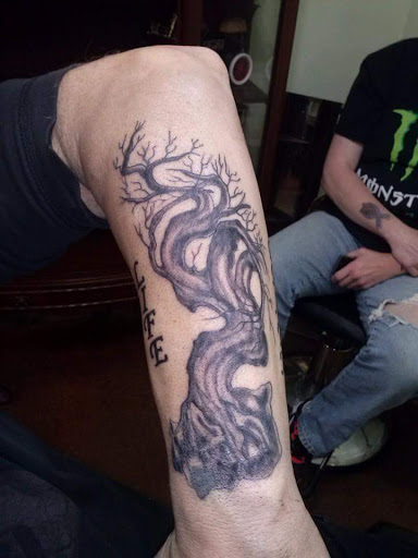 Explore self growth tattoo ideas, creative tattoo ideas in Covington, available at Cupid Slave Tattoo Company