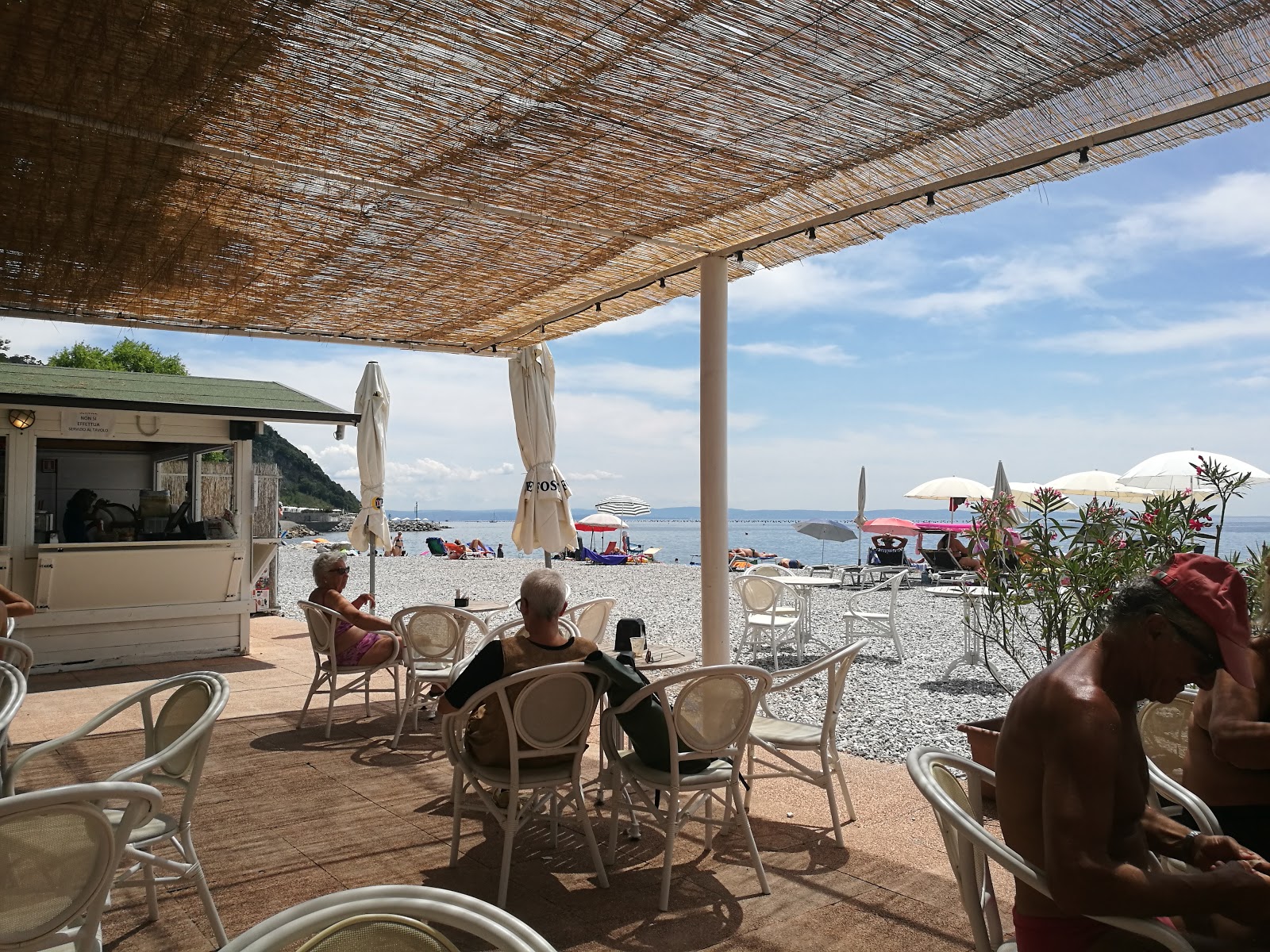 Photo de Plage de Sistiana avec un niveau de propreté de très propre