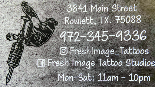 Fresh Ink Tattoo Studios, 1340 Mims Rd, Rockwall, TX 75032, USA, 