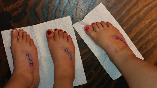 Explore serenity tattoo ideas, creative tattoo ideas in Jersey City, available at Heart in Mind Tattoo