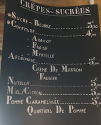 Restaurant La Mandibule à Saint-Chamond carte