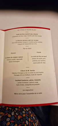 Restaurant - La Matelote à Boulogne-sur-Mer menu