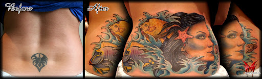 Explore black and gray tattoo sleeve ideas, creative tattoo ideas in Syracuse, available at Oculus Tattoo Lounge