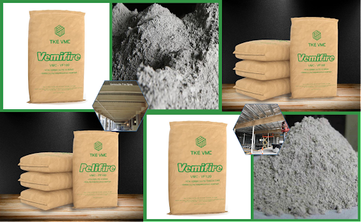 Vữa chống cháy Vermiculite