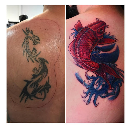 Tattoo Shop «Bearded Dragon Tattoo Studio», reviews and photos, 608 Main St, Boonton, NJ 07005, USA