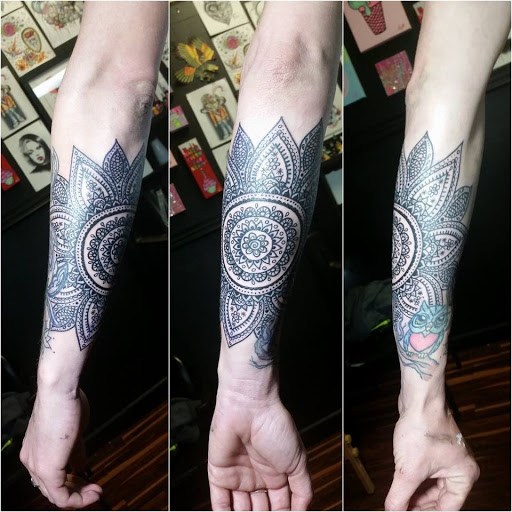 Explore esthetician tattoo ideas, creative tattoo ideas in Orange Park, available at Big City Tattoo and Piercing