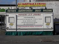 Menu du Le comptoir à frites à Écourt-Saint-Quentin