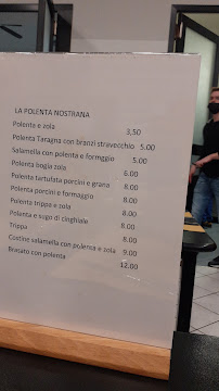 Menu / carte de Antica Trattoria San Giacomo à Arcore
