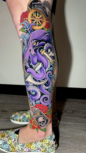 Explore devil tattoo ideas, creative tattoo ideas in Lake Alfred, available at Moreira Ink