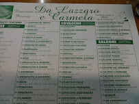 Carte du Da Lazzaro à Prato