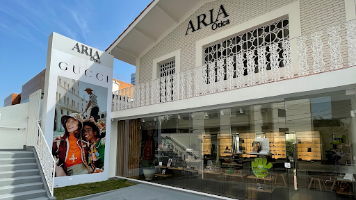 Logo da empresa - Ótica Aria