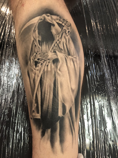 Explore cholo tattoo ideas, creative tattoo ideas in Junction City, available at New Era Tattoo Studio