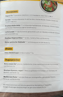 Restaurant Gaststätte Brauhaus Zwickau GmbH à Zwickau (la carte)