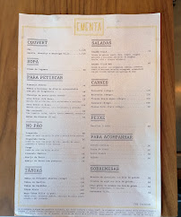 Menu du VILLA - Wine and Food Restaurant à Monte