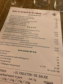 Restaurant français Beaurepaire Ambassade du Béarn - Restaurant Paris Terrasse à Paris - menu / carte
