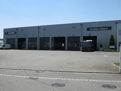Atelier de réparation pour poids lourds Mulhouse - Scania Alsace Sausheim