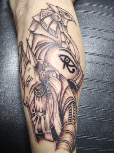 Explore mustang tattoo ideas, creative tattoo ideas in Reedsville, available at Rock Shop Tattoos