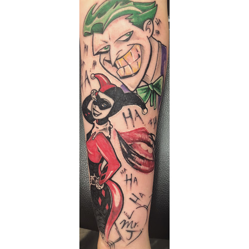 Explore movie tattoo ideas, creative tattoo ideas in Springfield, available at InkI.Adore