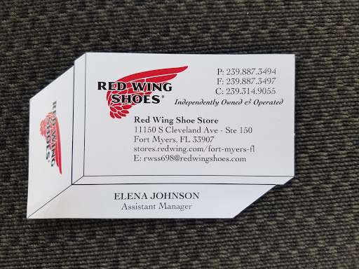 Shoe Store «Red Wing», reviews and photos, 11150 S Cleveland Ave, Fort Myers, FL 33907, USA