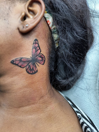 Explore birth and death date tattoo ideas, creative tattoo ideas in Flint, available at Sylvertooth Tattoos & Piercings