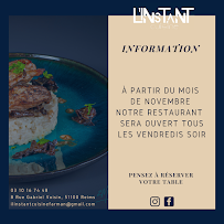 Photos du propriétaire du Restaurant L'instant-Cuisine à Reims - n°12
