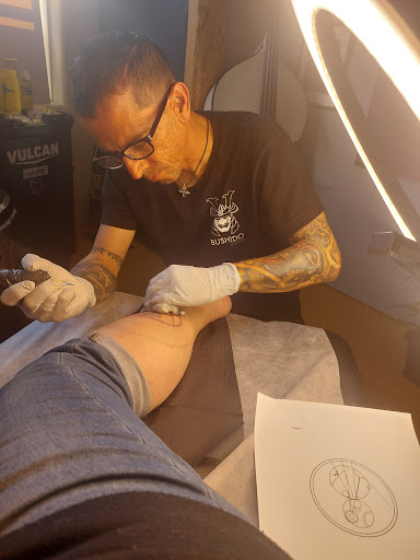 Explore half arm sleeve tattoo ideas, creative tattoo ideas in Prescott, available at Bold as Love Tattoo and Piercing Studio