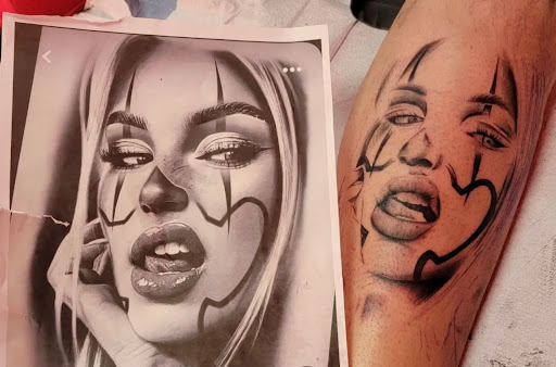 Explore deer head tattoo ideas, creative tattoo ideas in Belgrade, available at The Loyal Sparrow Tattoo and Piercing