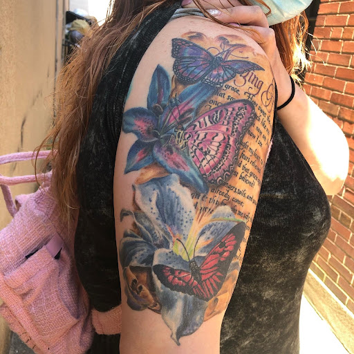 Explore usmc tattoos ideas, creative tattoo ideas in Cape Girardeau, available at Estes Tattoo Collective