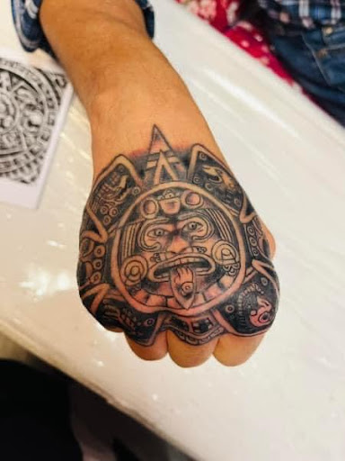 Explore alien tattoo ideas, creative tattoo ideas in Sioux City, available at Inkspired Atelier