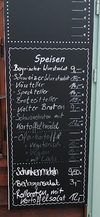 Fischerhäusl Kiosk am See à Bad Bayersoien menu