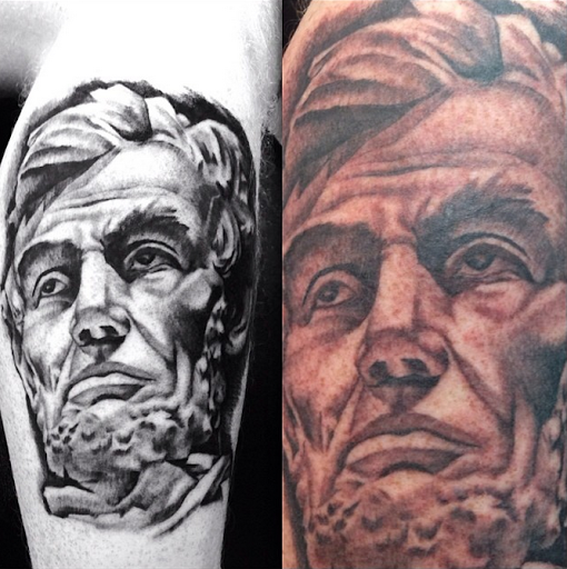 Explore cute neck tattoo ideas, creative tattoo ideas in High Point, available at 21 Aces Tattoo Co.