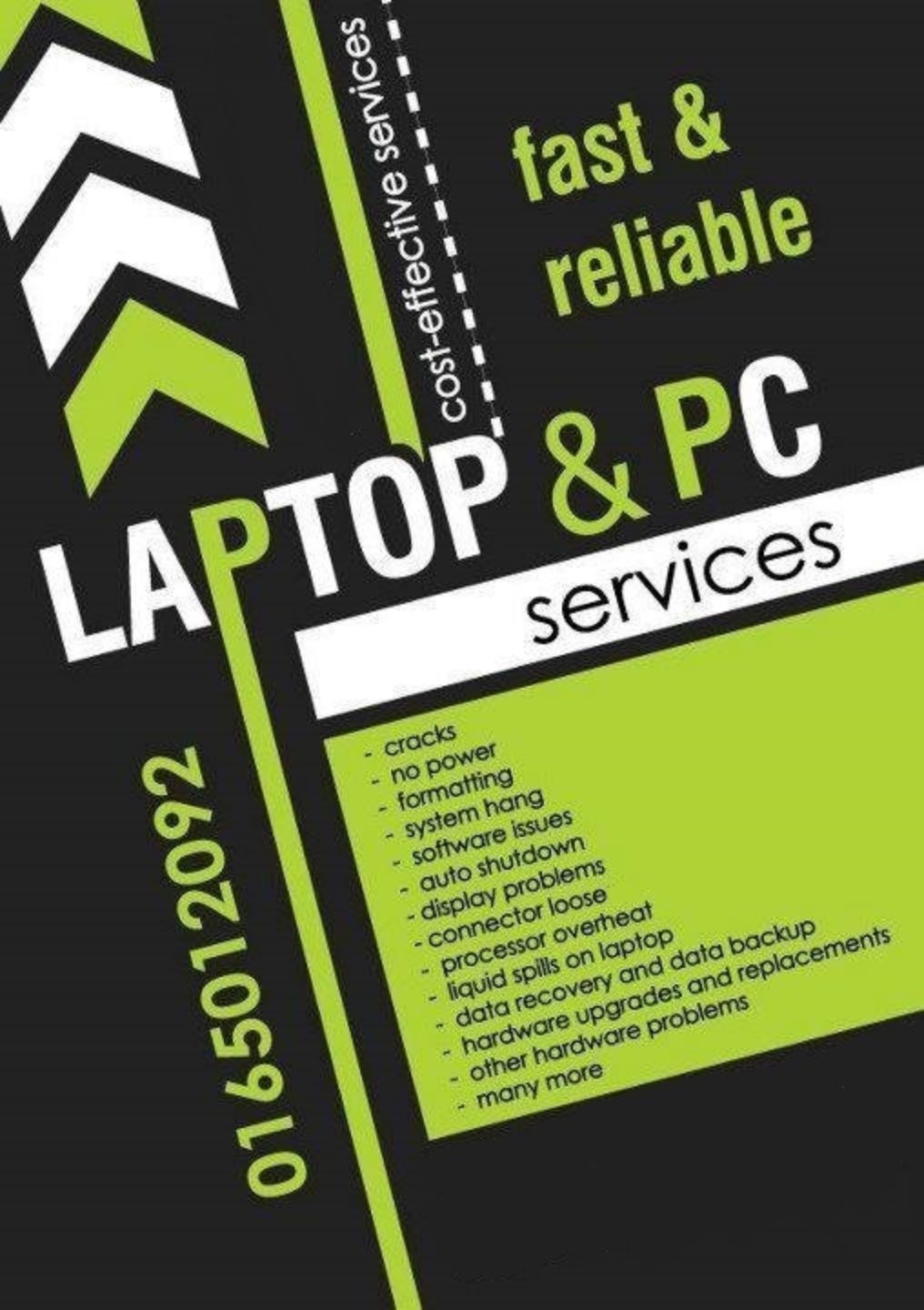 Laptop and PC Servicing